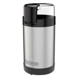 Black & Decker CBG100 Electric Coffee Grinder, Stainless Steel, Silver