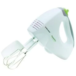 Black & Decker Hand Mixer, 120 V, 250 W, 6Speed, GrayWhite