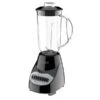 Black & Decker Countertop Blender, 48 Oz Bowl, 550 W, 10Speed, Black, Plastic Bowl