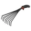 Black & Decker 9-tine Fan Rake With Moulded Handle