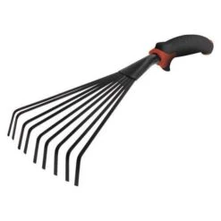 Black & Decker 9-tine Fan Rake With Moulded Handle
