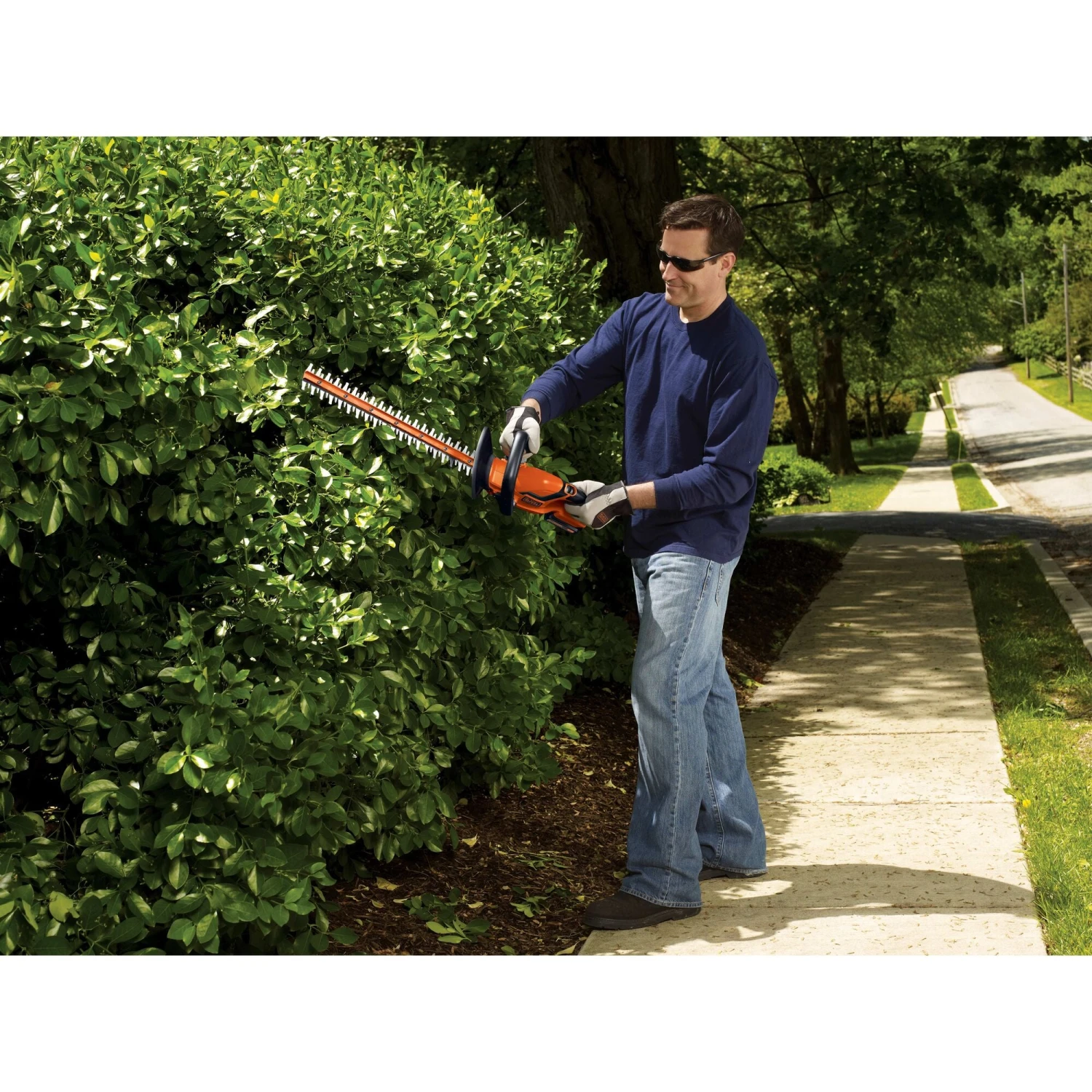Black & Decker 20V MAX* Cordless Hedge Trimmer, 22-Inch, Tool Only - Image 2