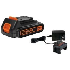 Black & Decker 20V MAX* POWERCONNECT™ 1.5Ah Lithium Ion Battery + Charger
